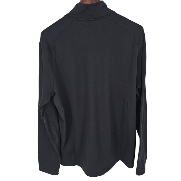 KJUS Men Hydraulic Half-Zip Pullover Black MS25-807 Size 2XL XXL Mock Neck NWT - Picture 4 of 10